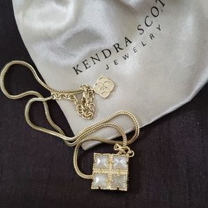 Kendra Scott statement pendant necklace